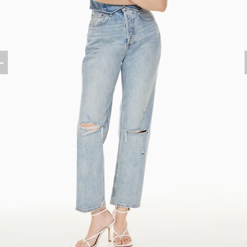 Denim Forum The Joni High Rise Loose 29L